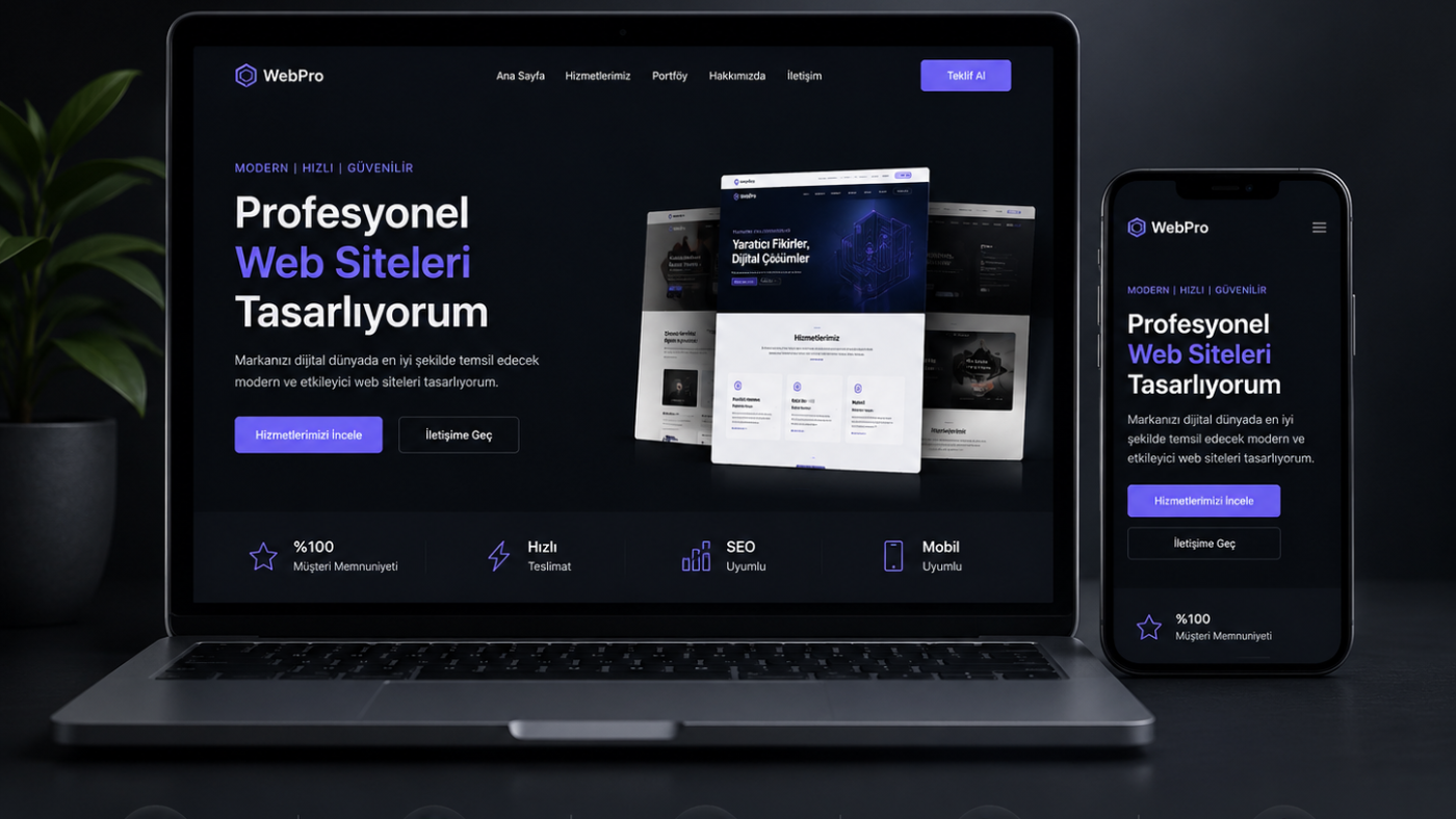 Ben, web sitenizi yapar ve hostlarım