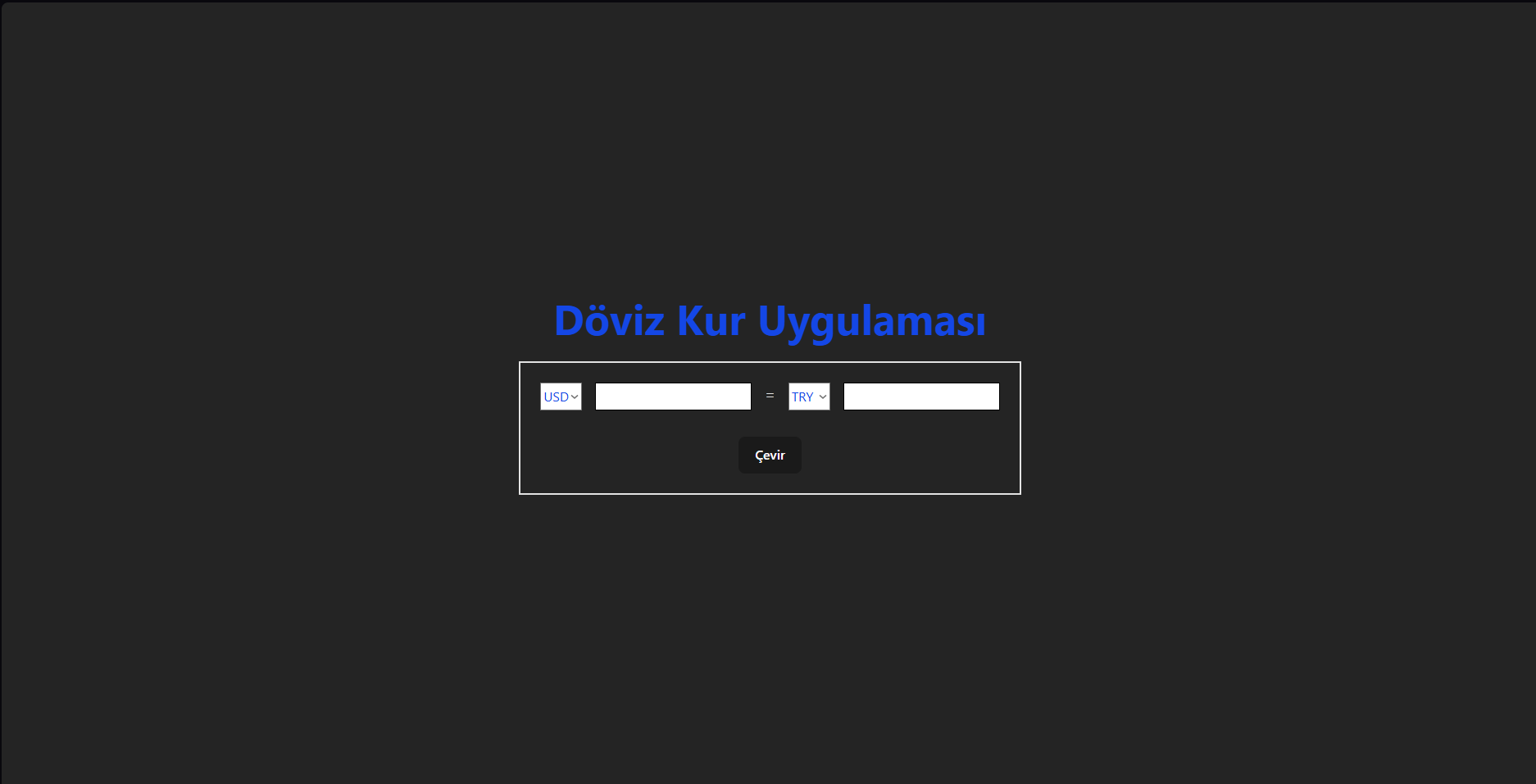 Döviz App